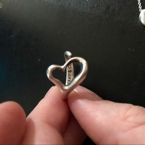 Tiffany’s open heart ring Elsa Peretti size 7